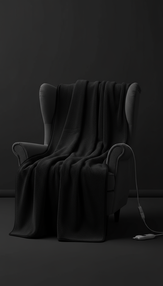 Heizdecke Schwarz